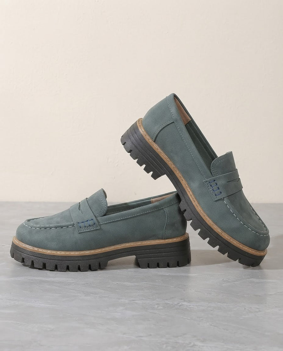Berenice | Mocassino Platform Tacco Grosso