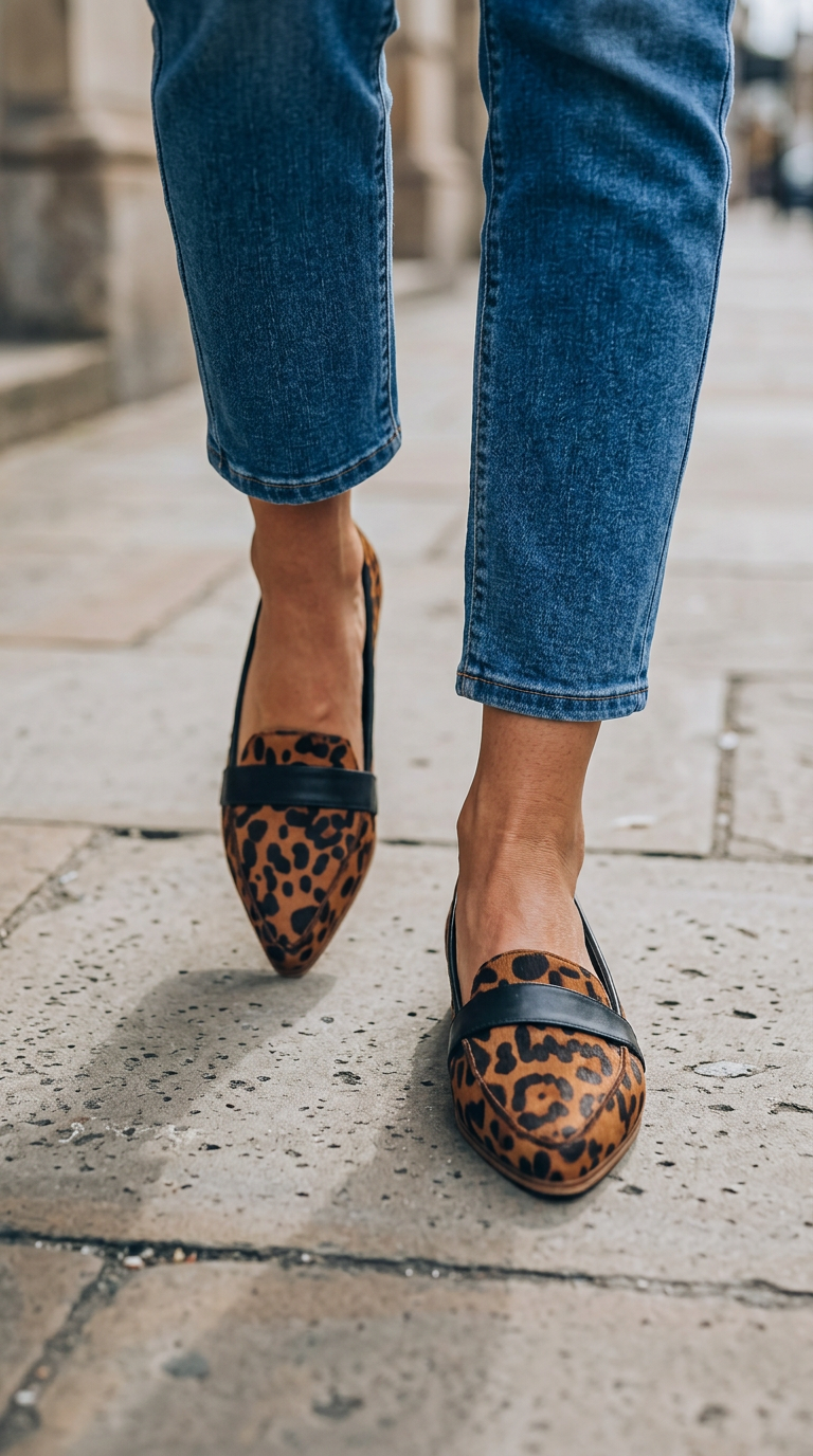 Dina | Mocassino a Punta con Fascia
