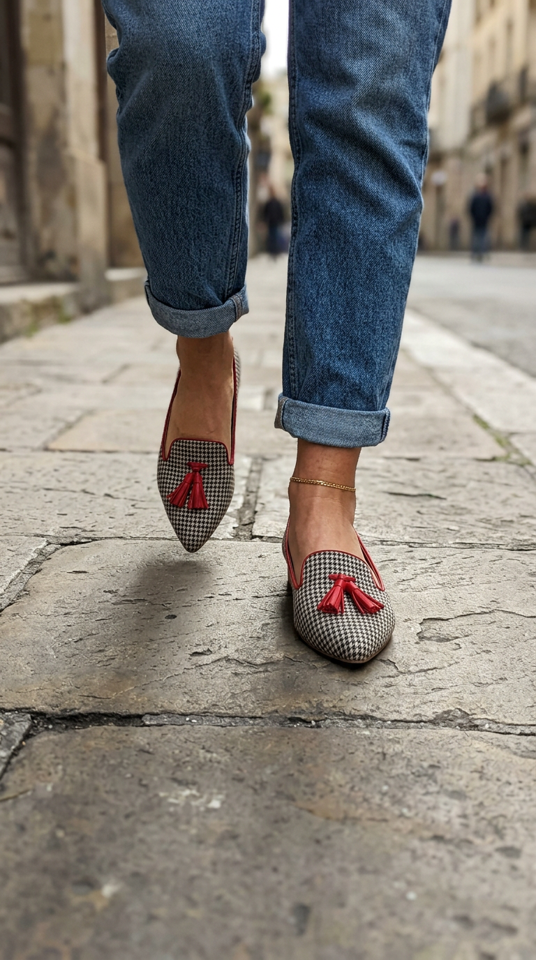 Prisca | Ballerina a Punta Slip-On