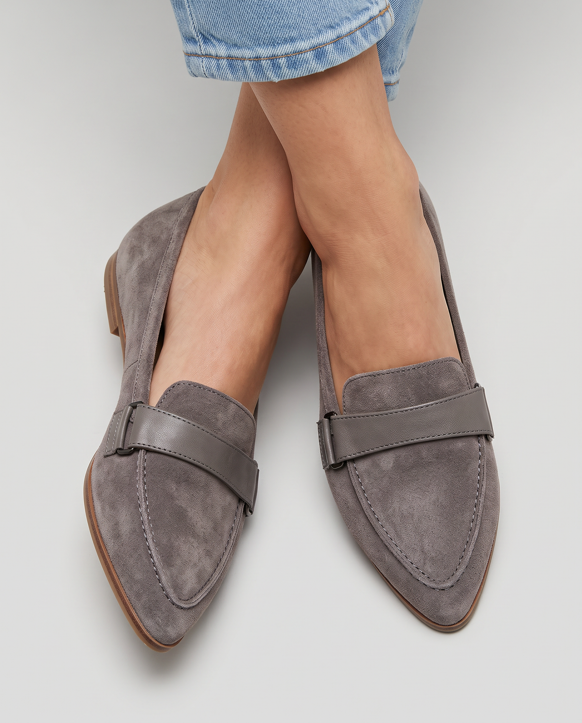 Dina | Mocassino a Punta con Fascia