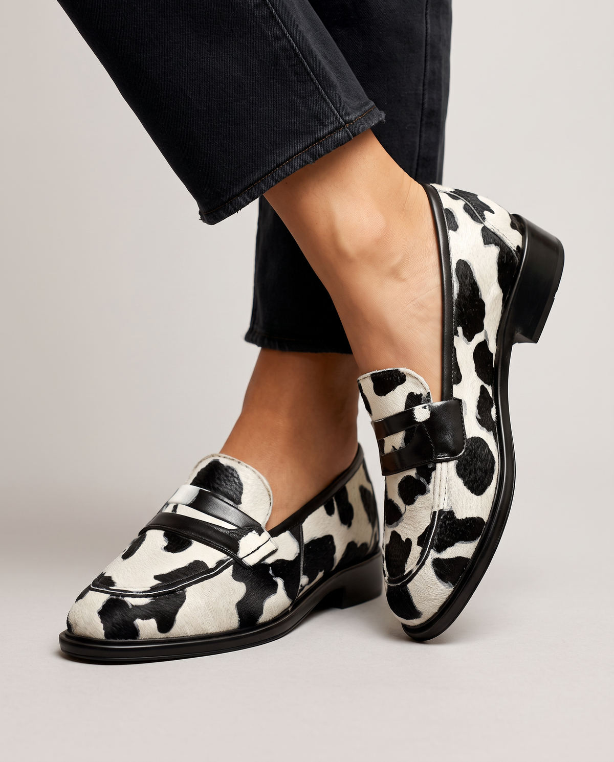 Selene | Mocassino Penny Mucca con Mascherina
