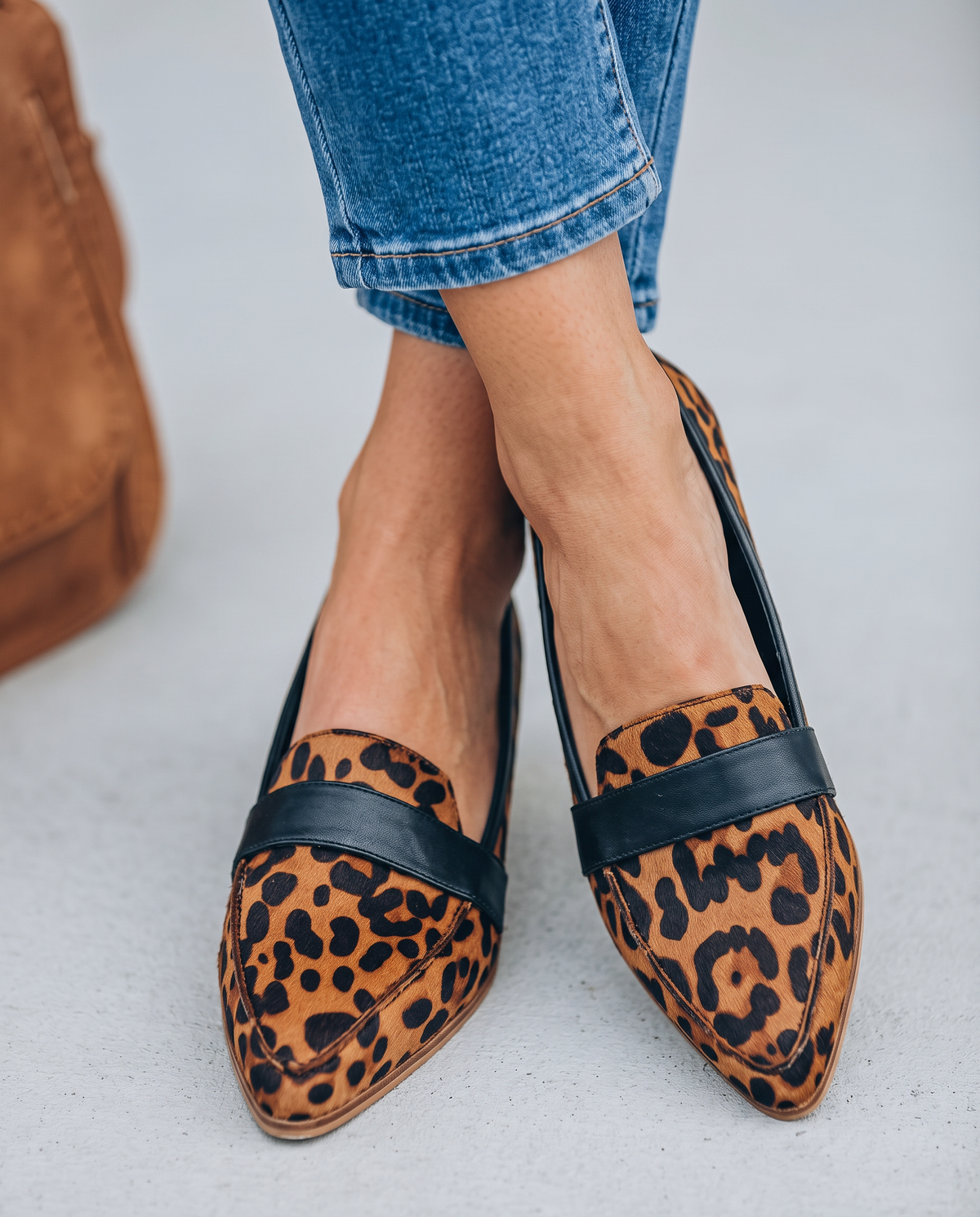 Dina | Mocassino a Punta con Fascia