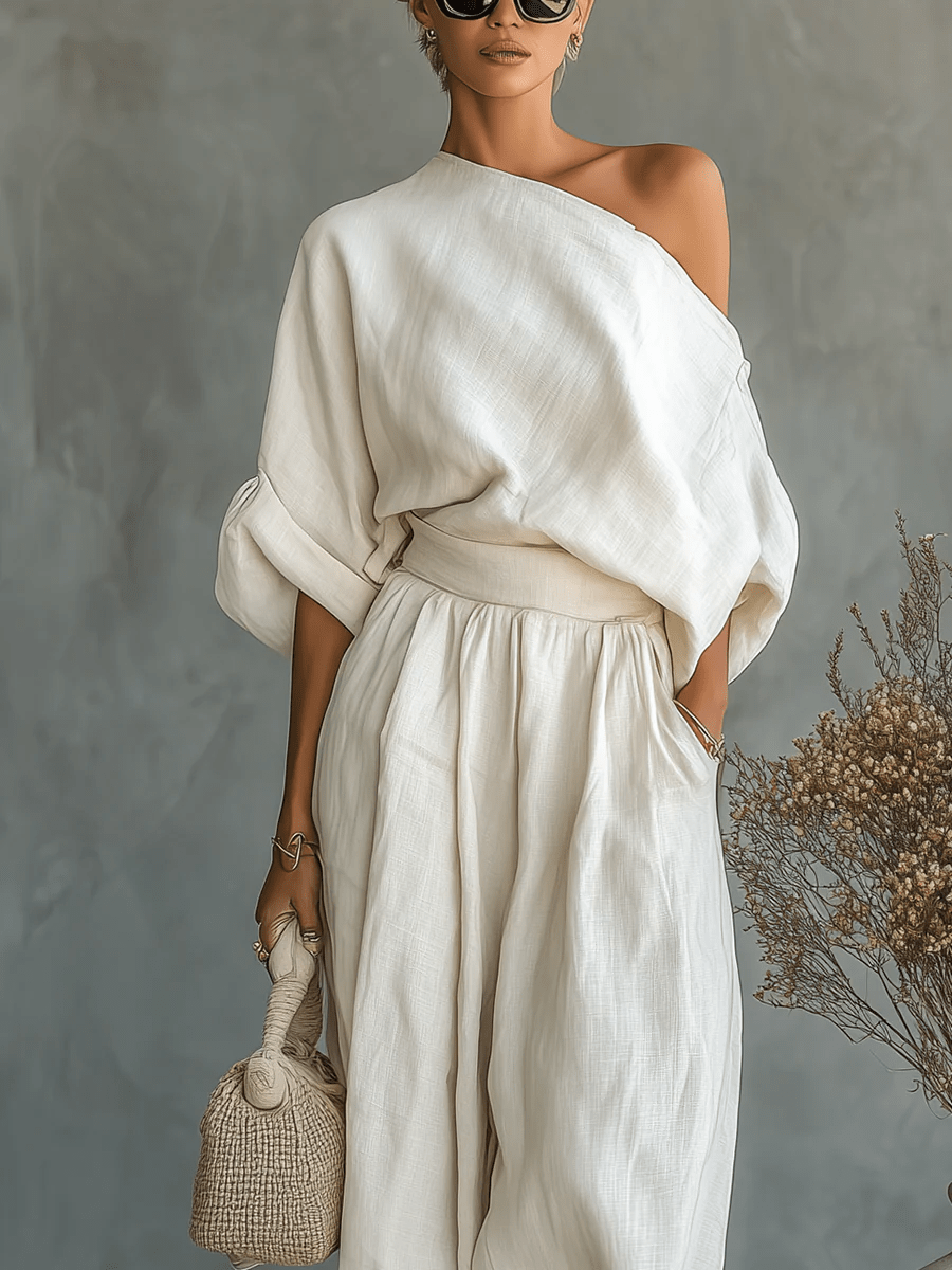Mila™ || Set 2 pezzi off-the-shoulder