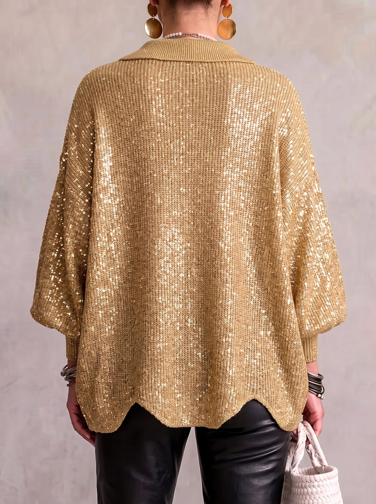 Loretta | Cardigan Oversize con Colletto