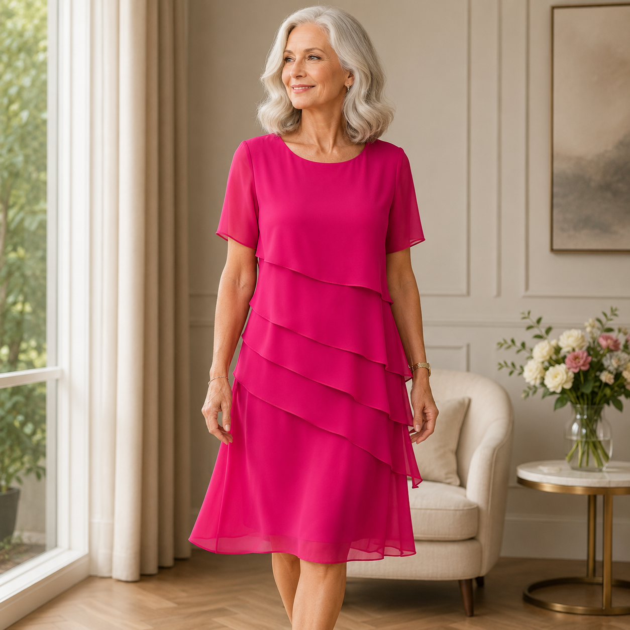 Donatella Abito Donna - Rosso