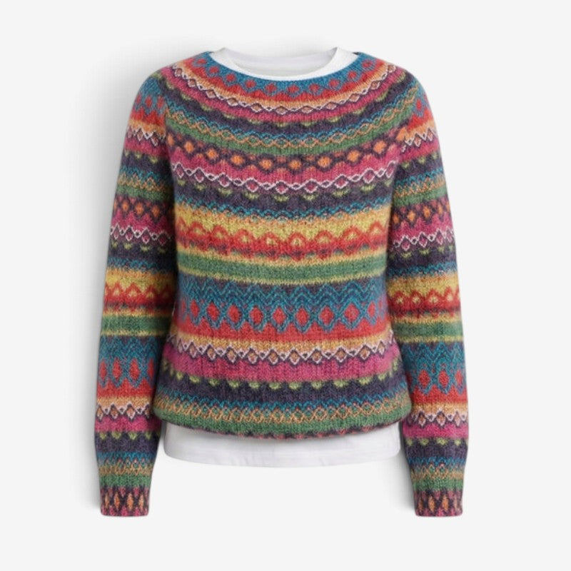 Zoe - Maglione a righe dalla vestibilità comoda