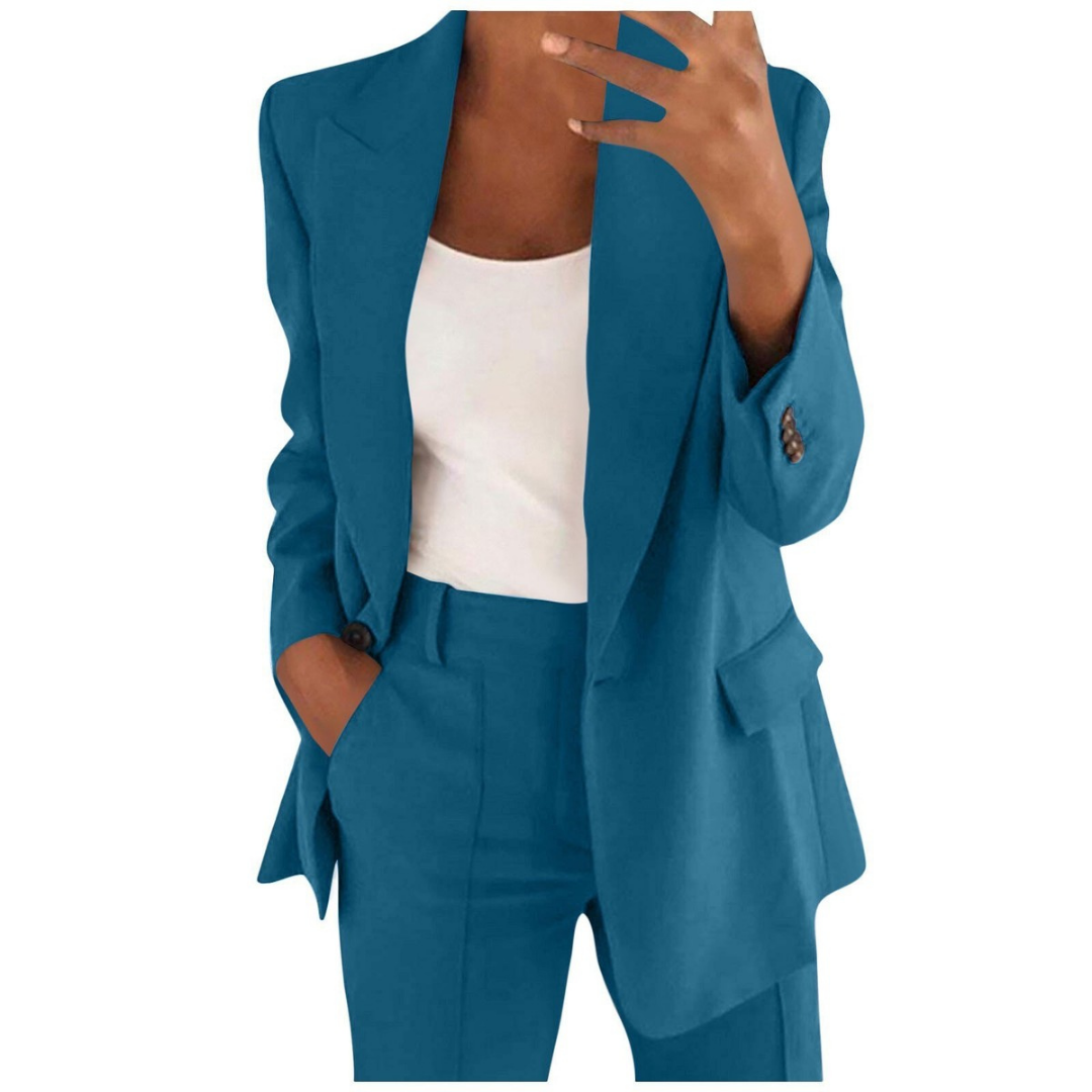 Alveria | set blazer e pantaloni elegante