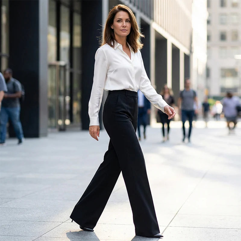 Mirella - Pantalone a Vita Alta