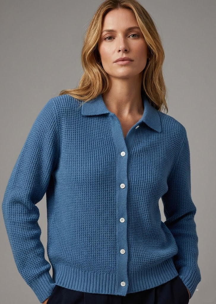 Simone | Cardigan Classico in Maglia Morbida